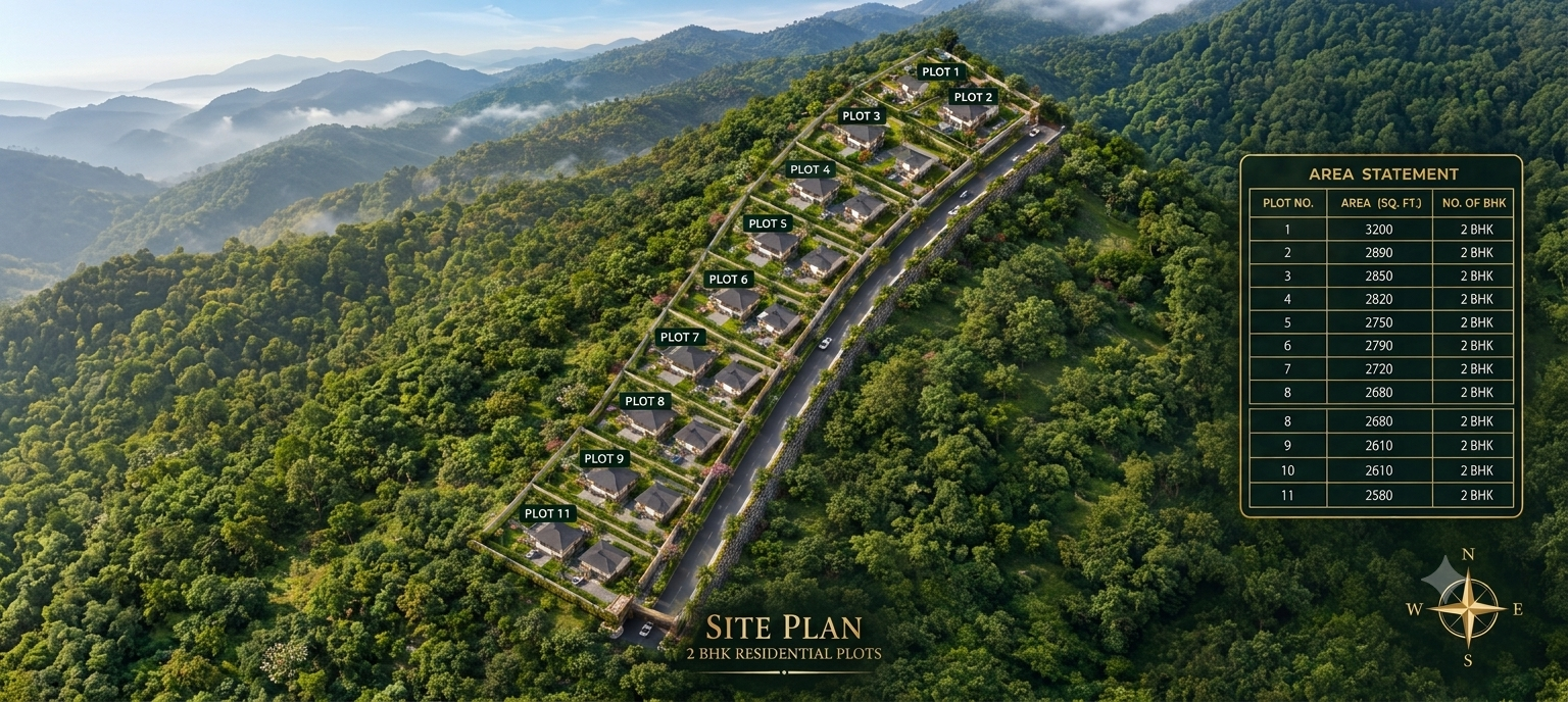 Site Plan Residential Plots